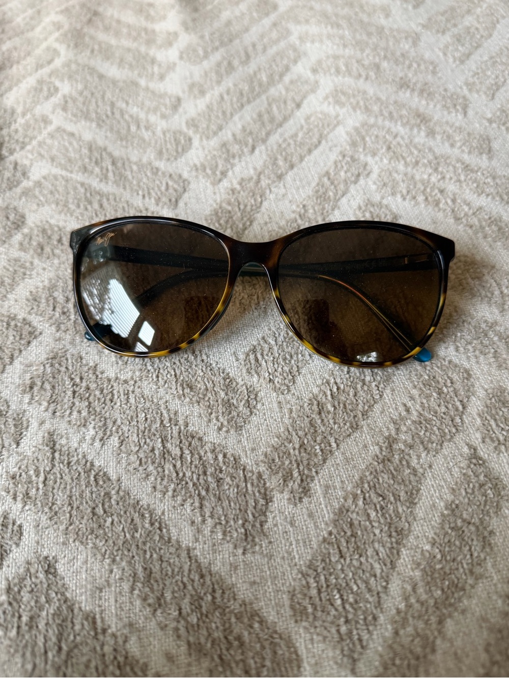 Maui Jim Women's Ocean Cat Eye Sunglasses with Brown Lenses - Picture 4 of 5